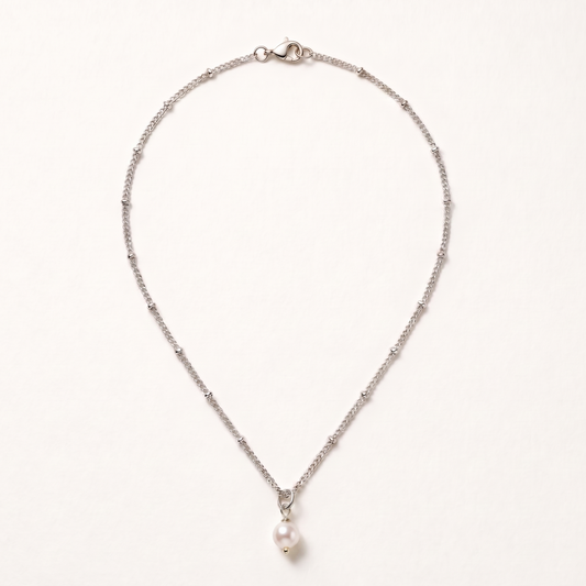 Luna Pearl Drop Necklace