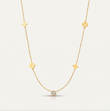 Elaris Bloom Crystal Necklace