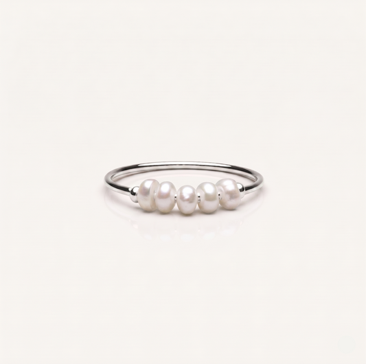 Elara Pearl Ring