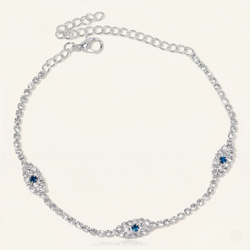 Aurelia Zirconia Tennis Anklet