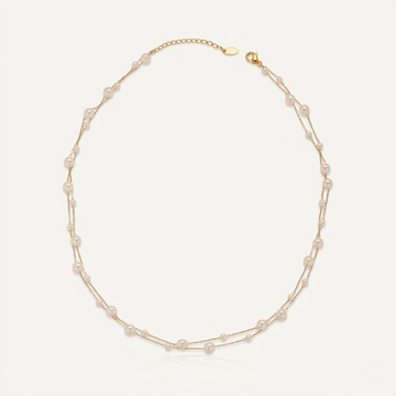 Luna Pearl Layered Necklace