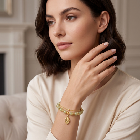 Elysian Leaf Bracelet