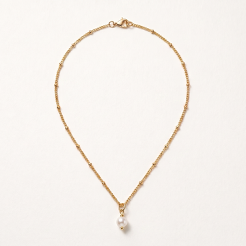Luna Pearl Drop Necklace