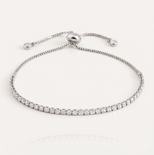 Élan Adjustable Tennis Bracelet