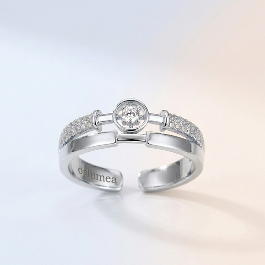 Sienna Crystal Adjustable Ring