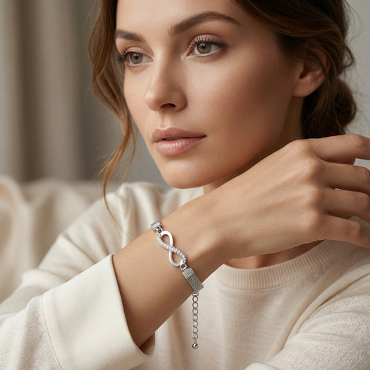 Infinity Crystal Bracelet