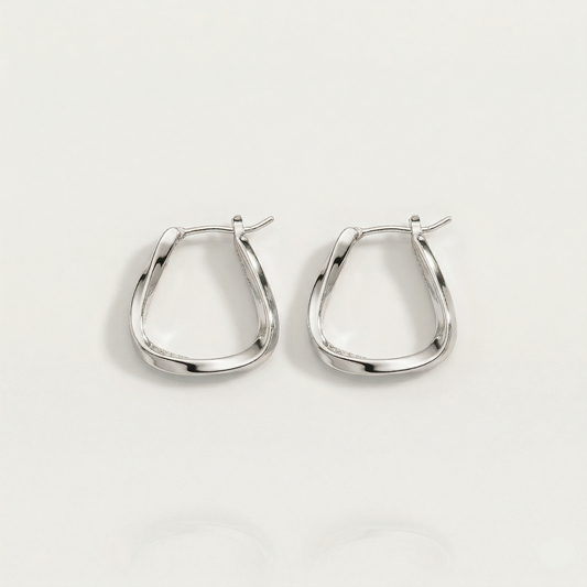 Sienna Square Hoop Earrings