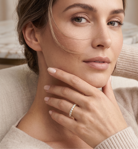 Timeless Gold Eternity Band