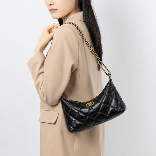 Vivienne Quilted Chain Bag