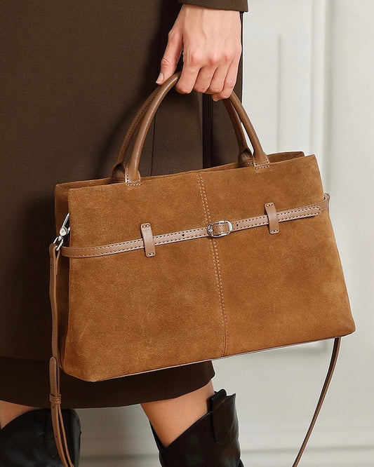 Monéa Suede Tote Bag