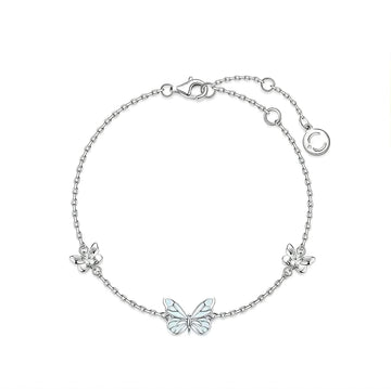 Blue Butterfly Bracelet