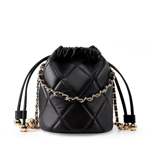 Aurielle Quilted Bucket Bag