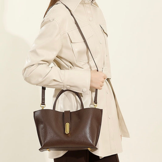 Aureline Leather Tote Bag