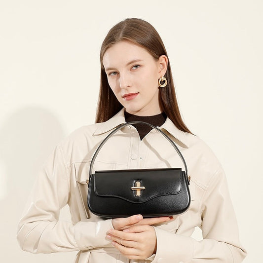 Élise Noir Shoulder Bag