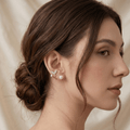 Aurelia Pearl Mermaid Earrings - Orlumea