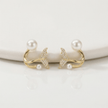 Aurelia Pearl Mermaid Earrings - Orlumea