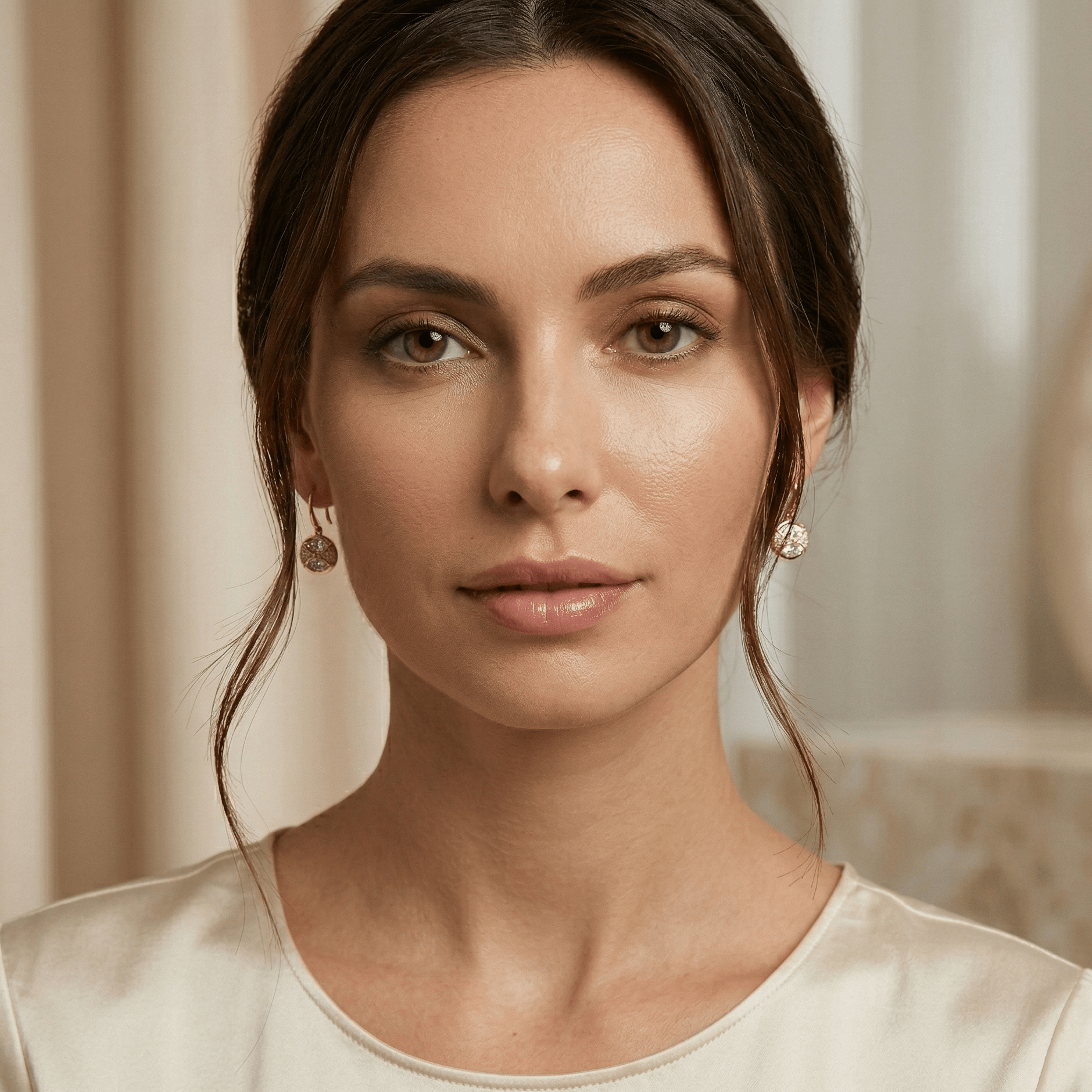 Aurelia Radiant Zirconia Earrings - Orlumea