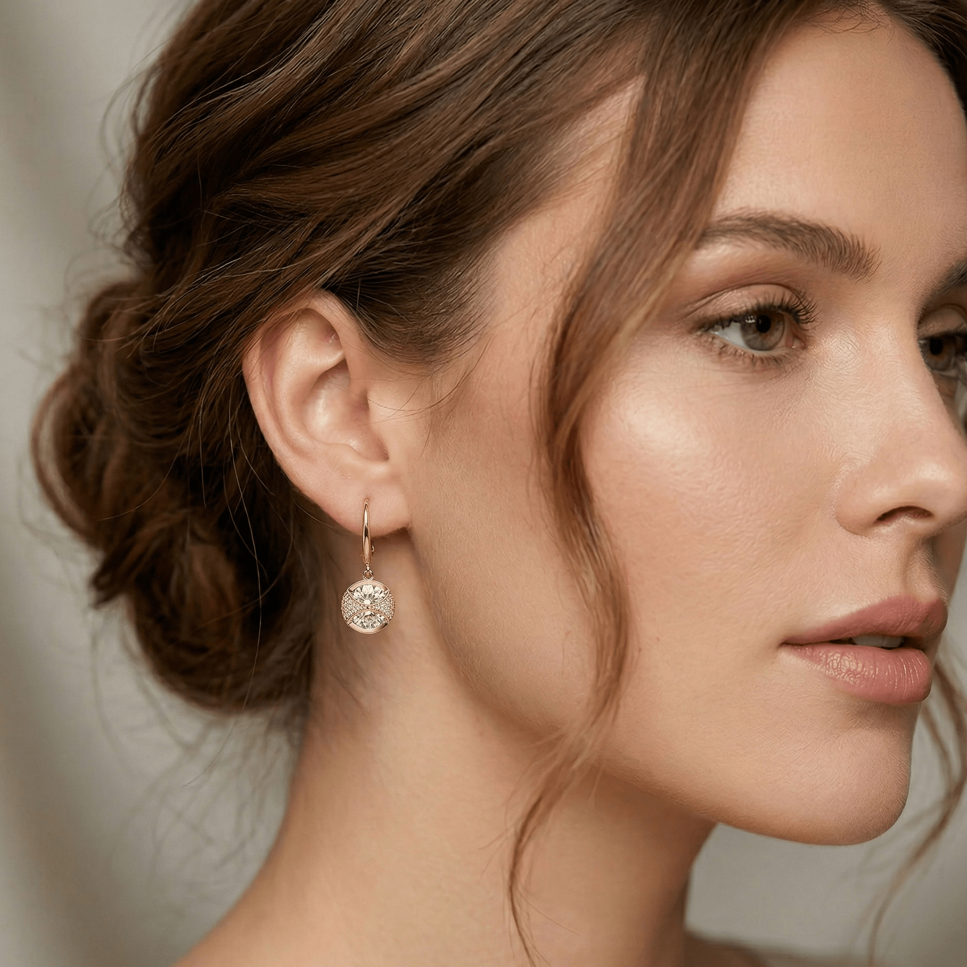 Aurelia Radiant Zirconia Earrings - Orlumea