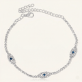 Aurelia Zirconia Tennis Anklet - Orlumea