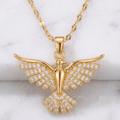 Aurelis Radiant Wing Necklace - Orlumea