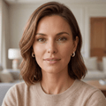 Aurelle Crystal Hoop Earrings - Orlumea