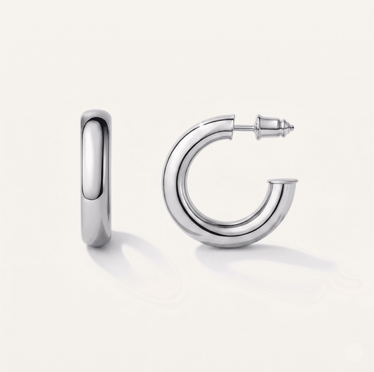 Aurelle Hoop Earrings - Orlumea