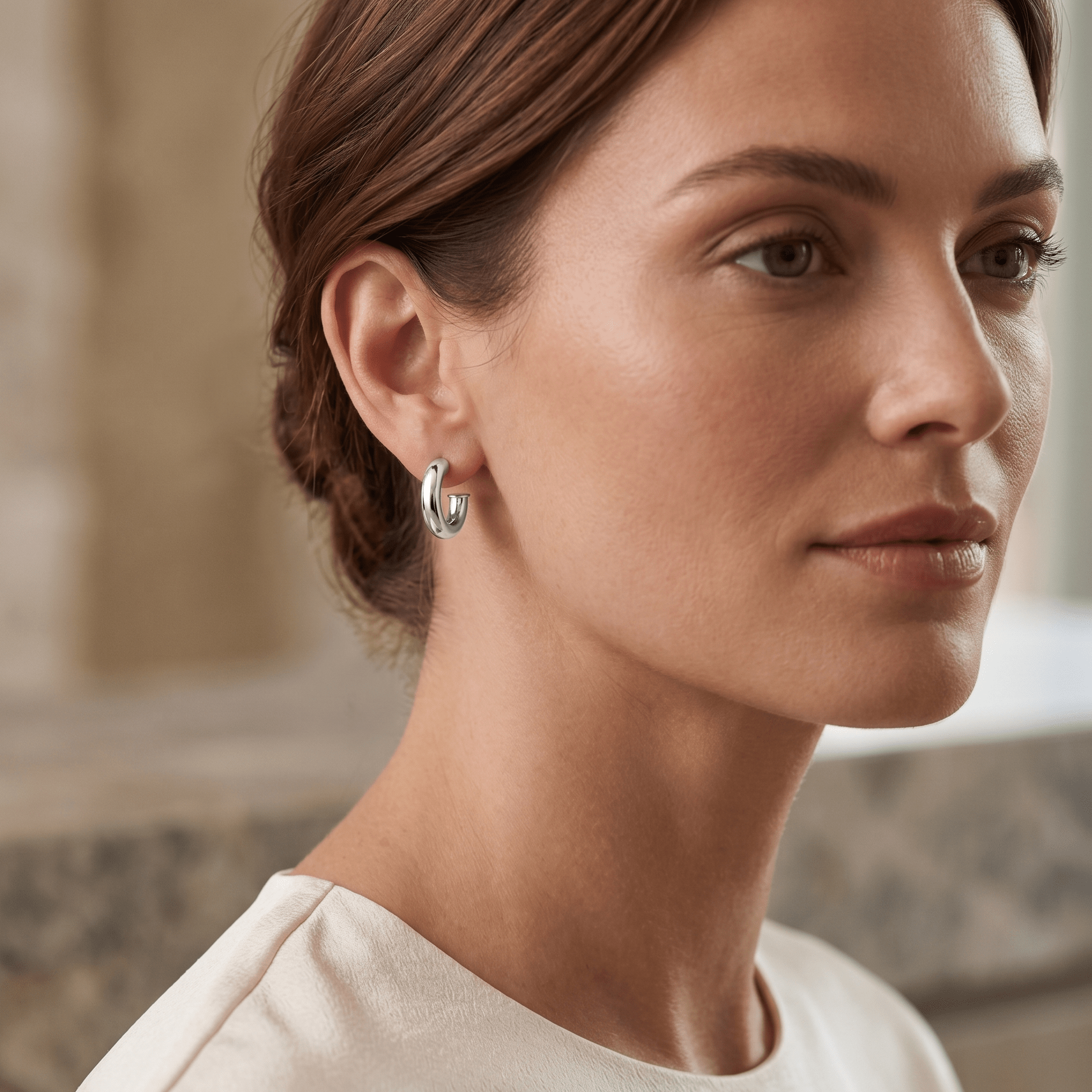 Aurelle Hoop Earrings - Orlumea