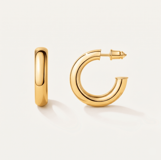 Aurelle Hoop Earrings - Orlumea
