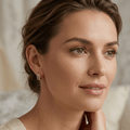 Aurora Crystal Hoop Earrings - Orlumea