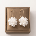 Blossom Pearl Drop Earrings - Orlumea