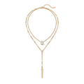 Celeste Crystal Drop Lariat Necklace - Orlumea