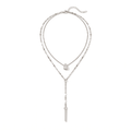 Celeste Crystal Drop Lariat Necklace - Orlumea