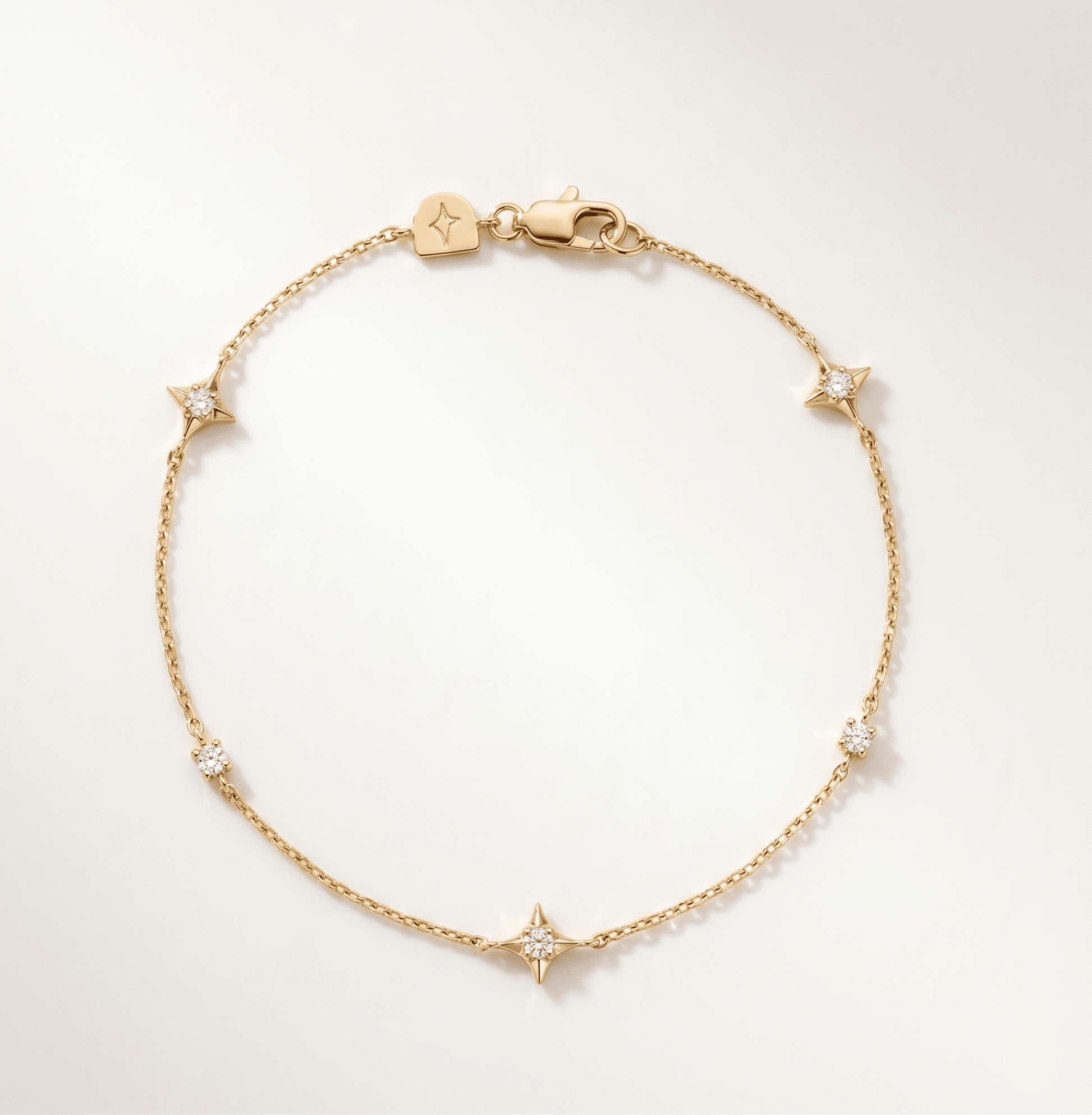 Celestial Diamond Star Bracelet - Orlumea