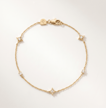Celestial Diamond Star Bracelet - Orlumea