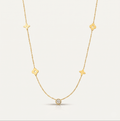 Elaris Bloom Crystal Necklace - Orlumea