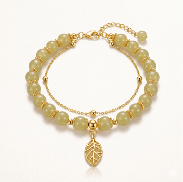 Elysian Leaf Bracelet - Orlumea