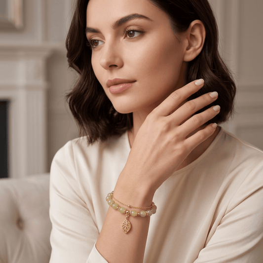 Elysian Leaf Bracelet - Orlumea