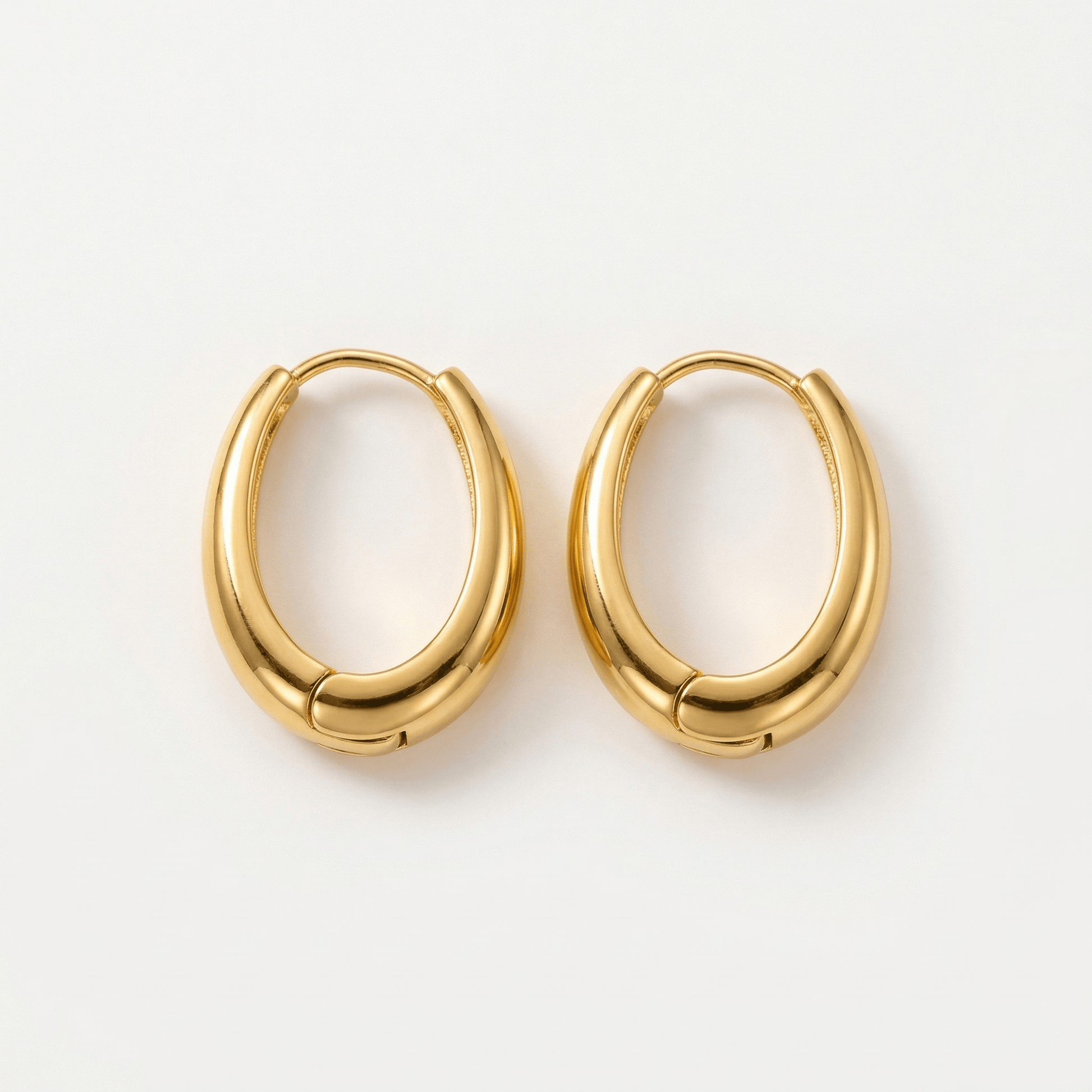 Essential Gold Huggie Earrings - Orlumea