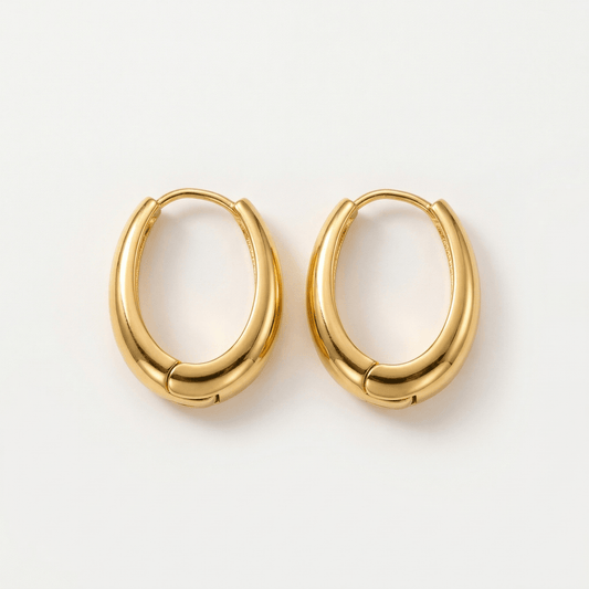 Essential Gold Huggie Earrings - Orlumea
