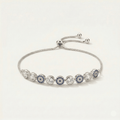 Evil Eye Crystal Adjustable Bracelet - Orlumea