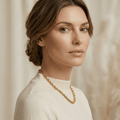 Gold Rope Chain Necklace - Orlumea