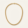 Gold Rope Chain Necklace - Orlumea
