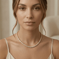 Gold Tennis Necklace – Luxe Edition - Orlumea