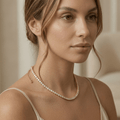 Gold Tennis Necklace – Luxe Edition - Orlumea