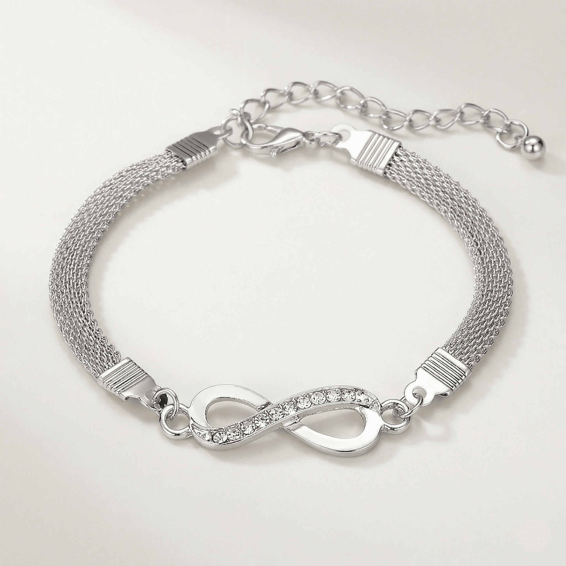 Infinity Crystal Bracelet - Orlumea