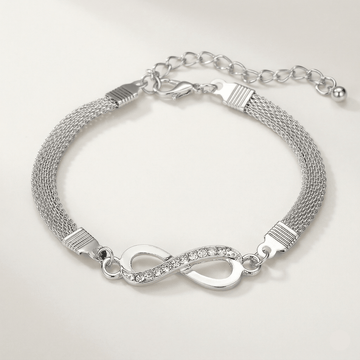 Infinity Crystal Bracelet - Orlumea