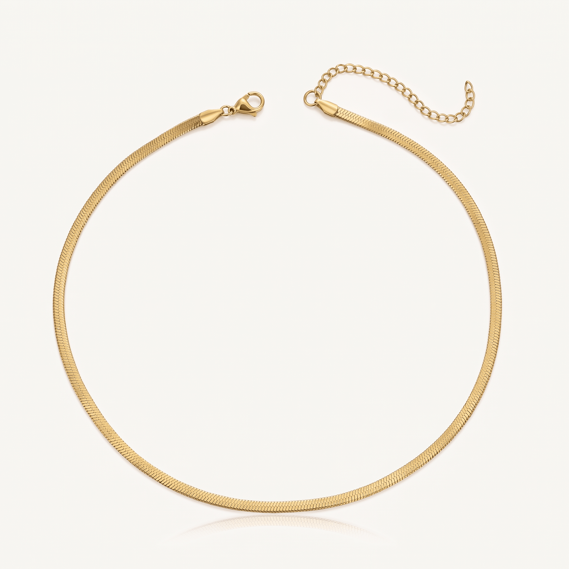 Lumière Snake Chain Necklace - Orlumea