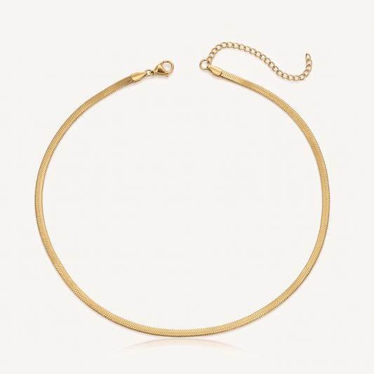 Lumière Snake Chain Necklace - Orlumea