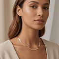 Lumière Snake Chain Necklace - Orlumea