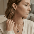 Luna Celestial Gold Necklace - Orlumea